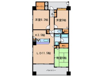 間取図 サクセス西高島平