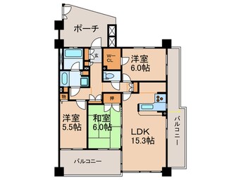 間取図 サクセス西高島平