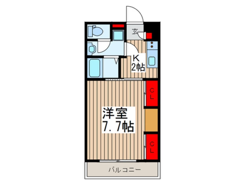 間取図 リブリ・Ｆｕｓｔｏ