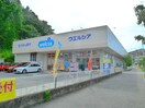 ウェルシア日野落川店(ドラッグストア)まで423m コーポまどか