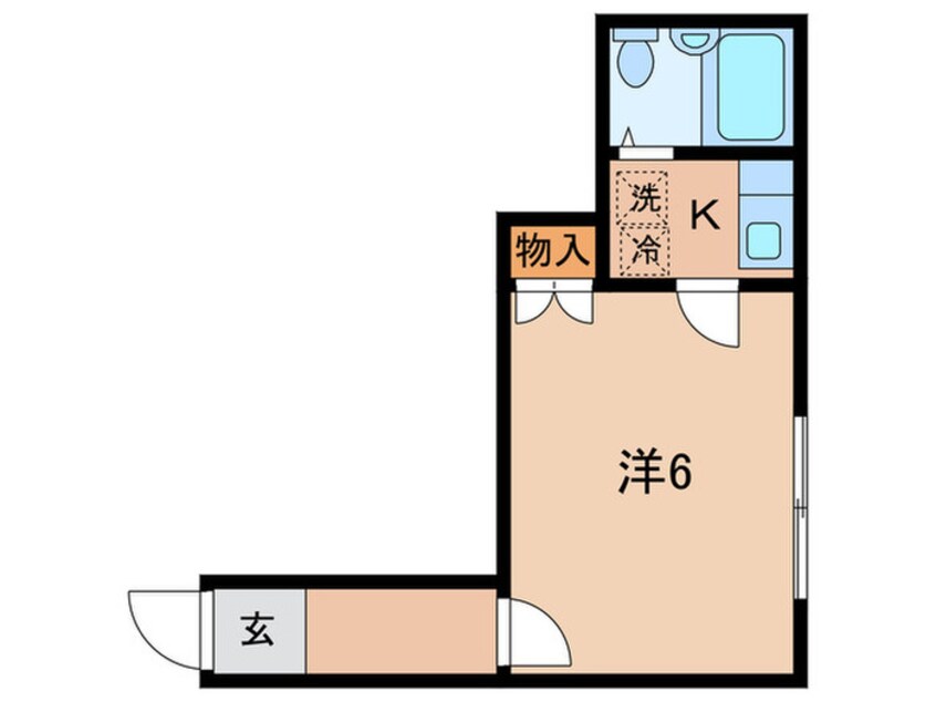 間取図 日吉第一ＱＳﾊｲﾑ