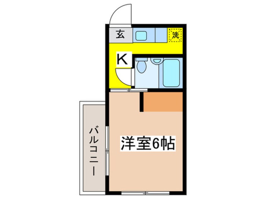 間取図 ドミ－ル栄