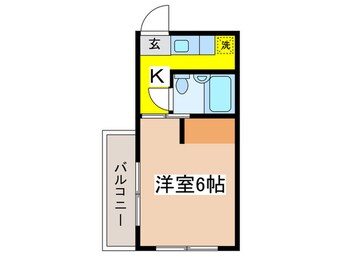 間取図 ドミ－ル栄