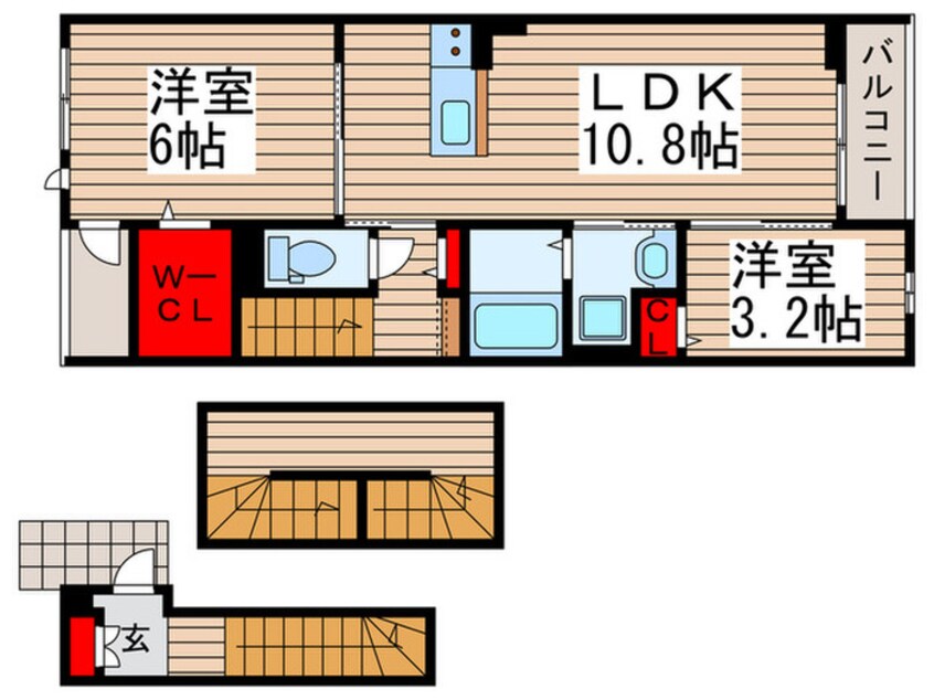 間取図 カーサプリート