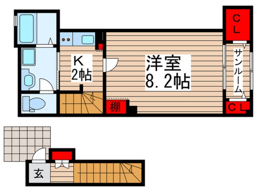 間取図 アヴェニール