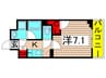 ORSUS UMEJIMA 1Kの間取り