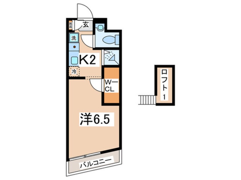 間取図 ハイツＦＫ相模大野