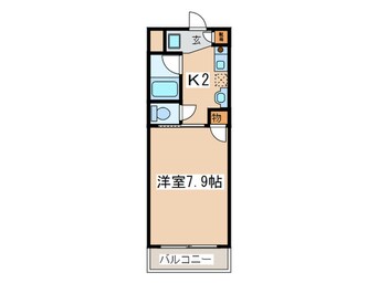 間取図 ハイツＦＫ相模大野