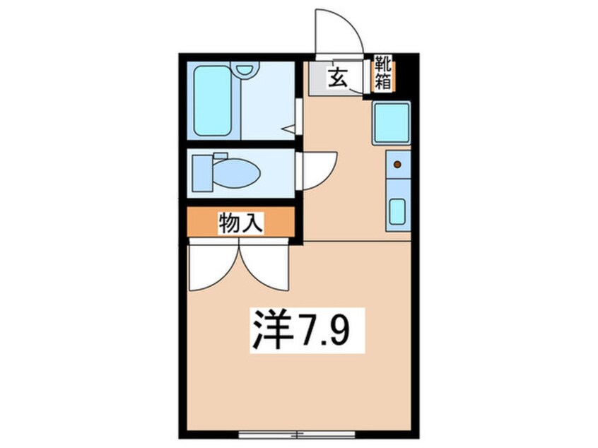 間取図 エステ－ト南野