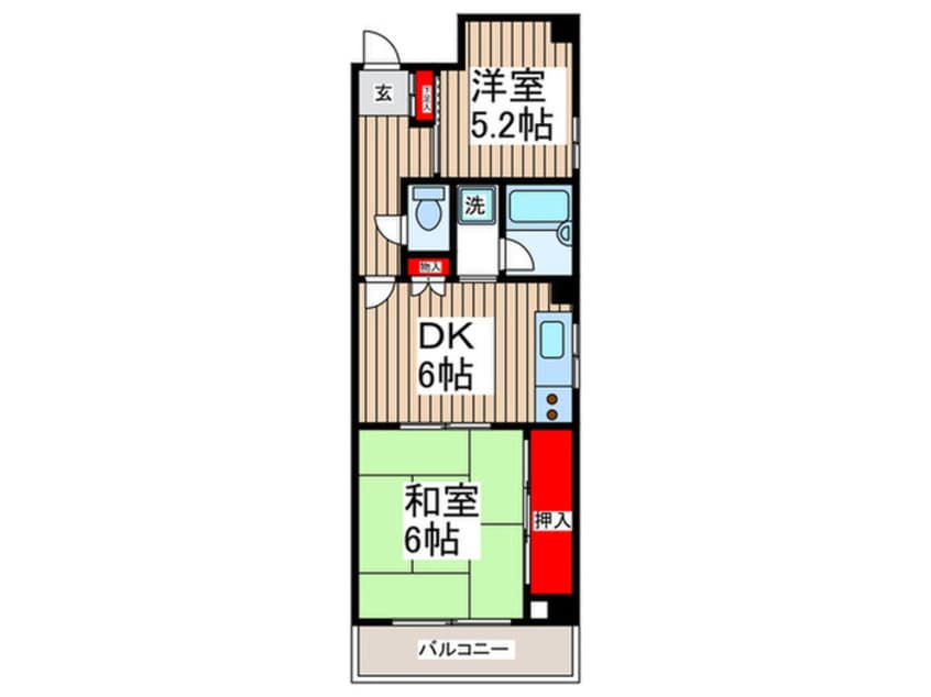 間取図 木場YビルⅠ