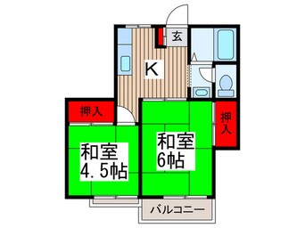 間取図 パルハウス東新井