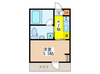 間取図 Ｊ`ｓコート代々木上原Ⅱ