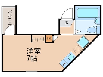 間取図 Ｊ`ｓコート代々木上原Ⅱ