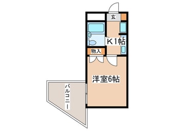 間取図 センチュリ－ハイツ三徳