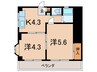 ディネリリーマンション 2Kの間取り
