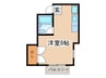 アンボア玉川学園 1Rの間取り