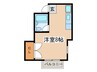 アンボア玉川学園 1Rの間取り