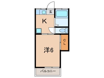 間取図 三ツ沢ハイツ
