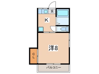 間取図 三ツ沢ハイツ