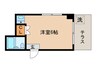 第一エクセルイン巣鴨 1Rの間取り