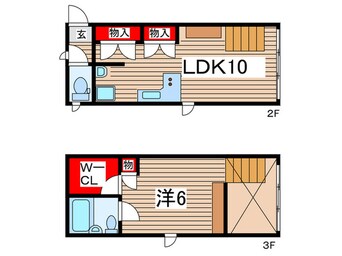 間取図 Little Rock Village