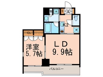 間取図 パークフラッツ渋谷代官山