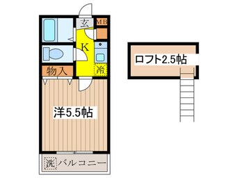 間取図 Ｋフレール