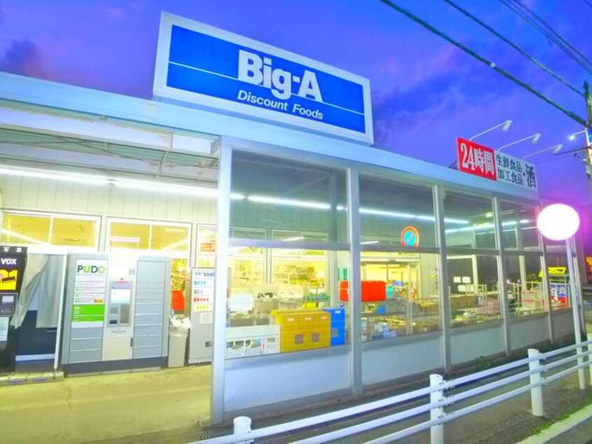 ビッグエー(スーパー)まで1567m 野田市野田店舗