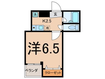 間取図 ア－バンプレイス上野毛