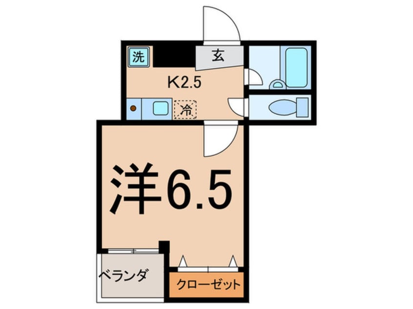 間取図 ア－バンプレイス上野毛