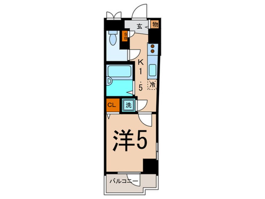 間取図 ﾄｰｼﾝﾌｪﾆｯｸｽ下目黒(1103)