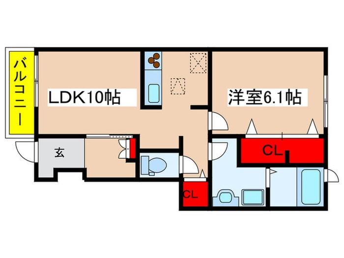 間取り図 プリムロ－ズ