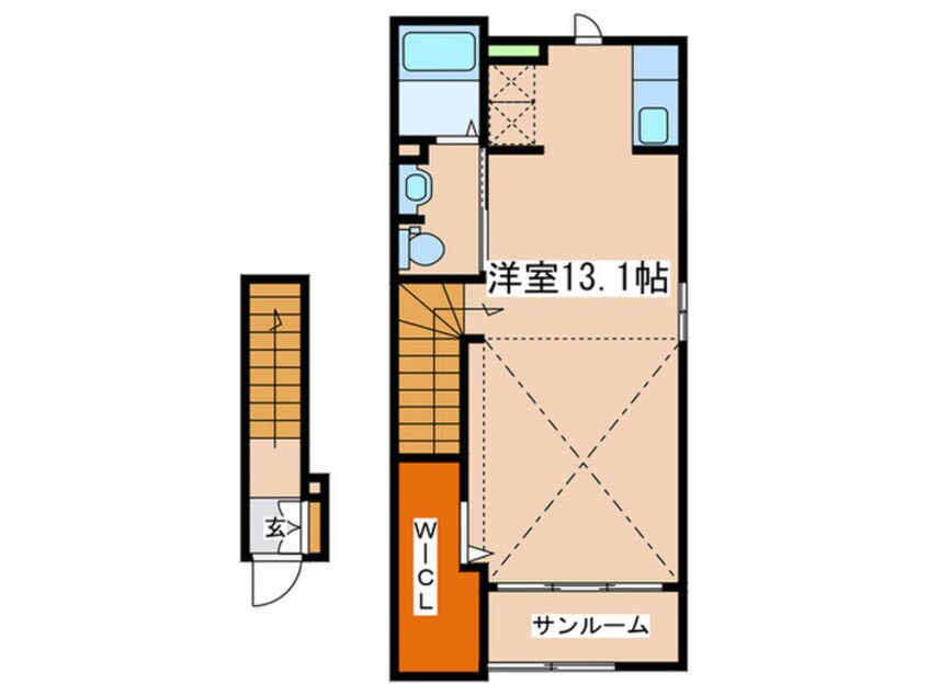 間取図 カーサ　ディーオ