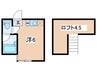 ユナイト保土ケ谷フィリップの丘 1Rの間取り