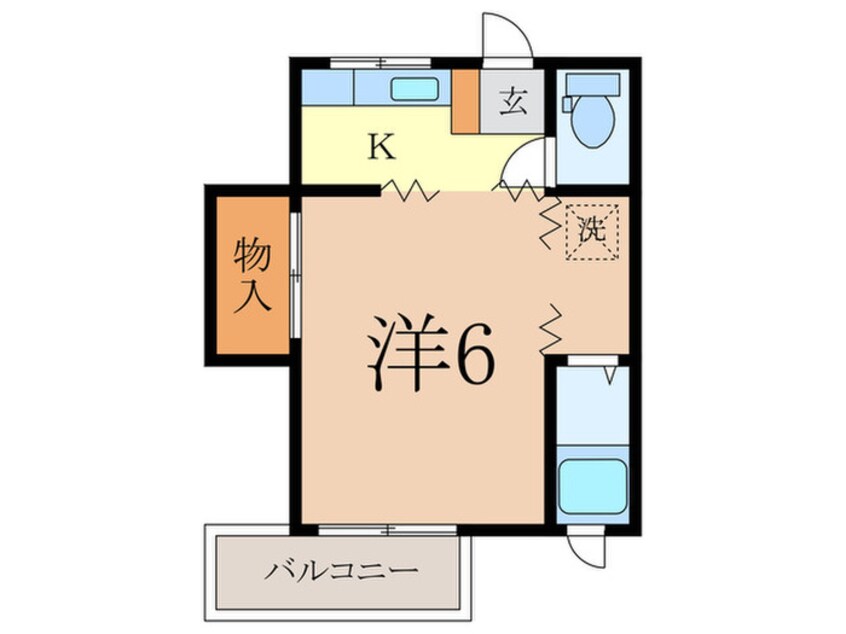 間取図 ハイツサンロック