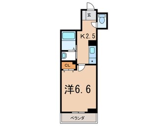 間取図 フェリ－ス溝の口