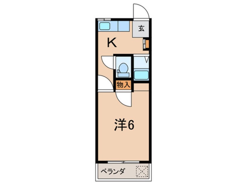 間取図 フォレストカイラ