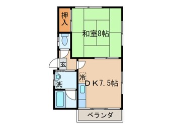 間取図 コスモハイツ