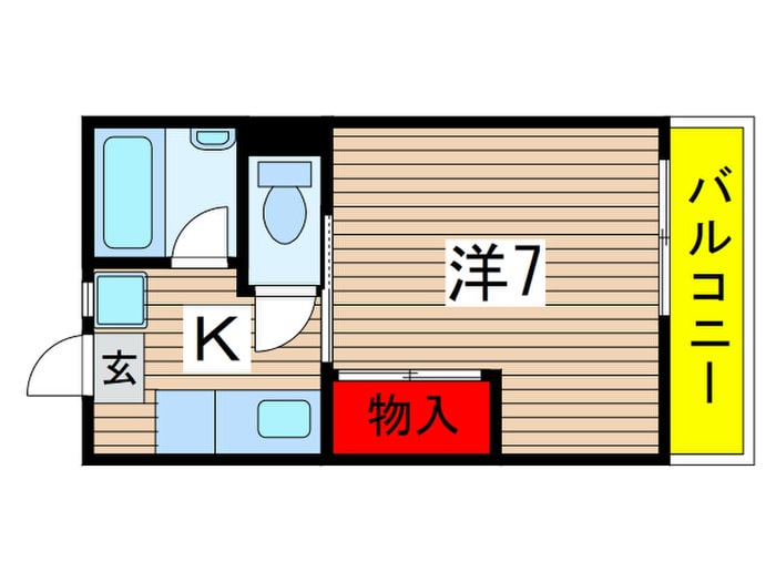 間取り図 メゾンルミエ－ル