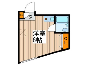 間取図 サニーハイツ方南町