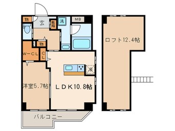 間取図 Ｒｅｓｉｄｅｎｃｅ・Ｍ　溝ノ口