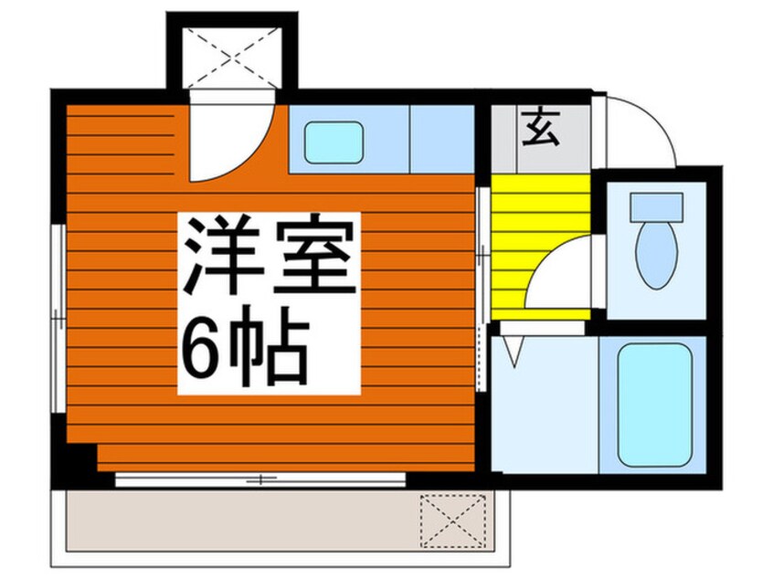 間取図 グリ－ンロ－ヤル