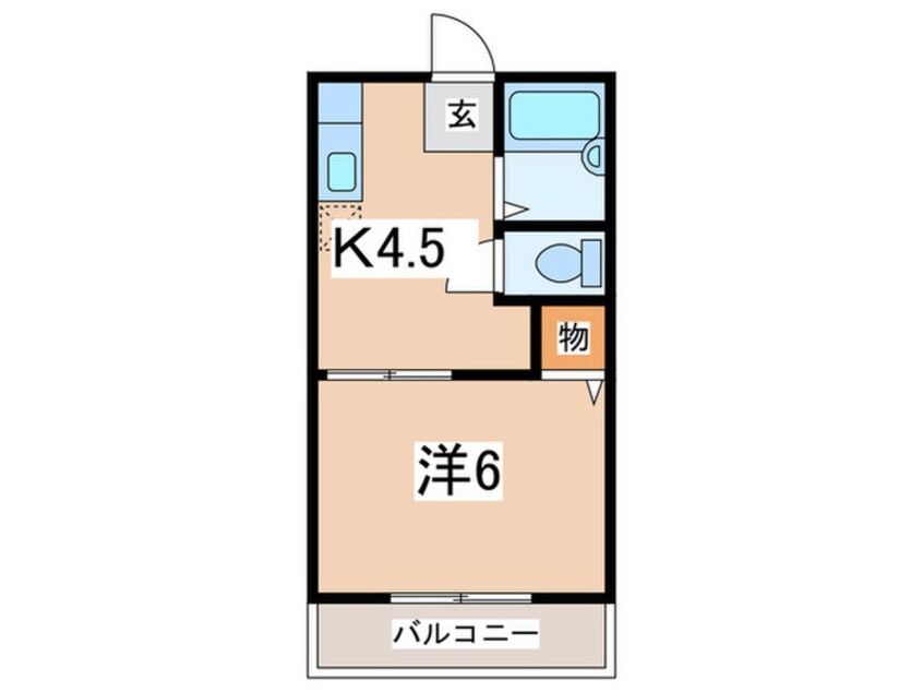 間取図 ハイツ湘南