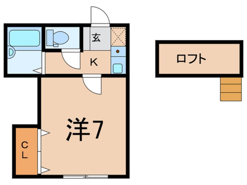 間取図 アイシンコーポI