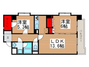 間取図 カサベルテ
