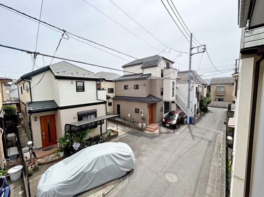 室内からの展望 メゾネット竹田