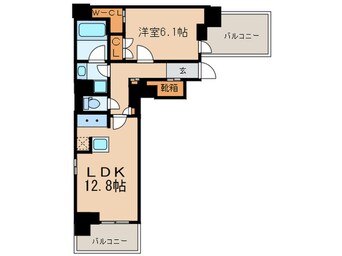 間取図 カナルフロント芝浦