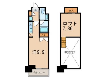 間取図 カナルフロント芝浦