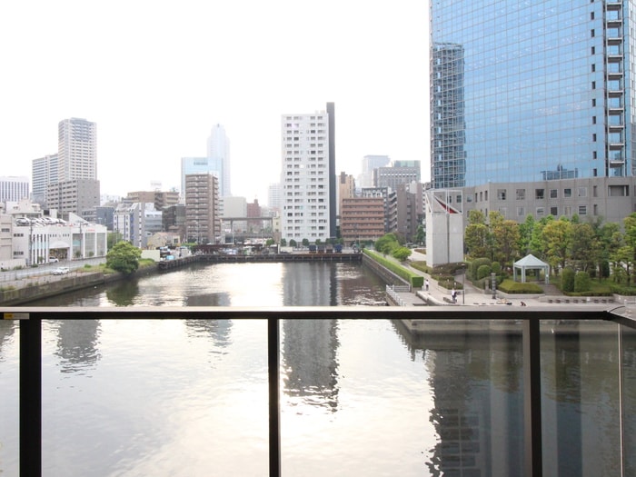 室内からの展望 カナルフロント芝浦