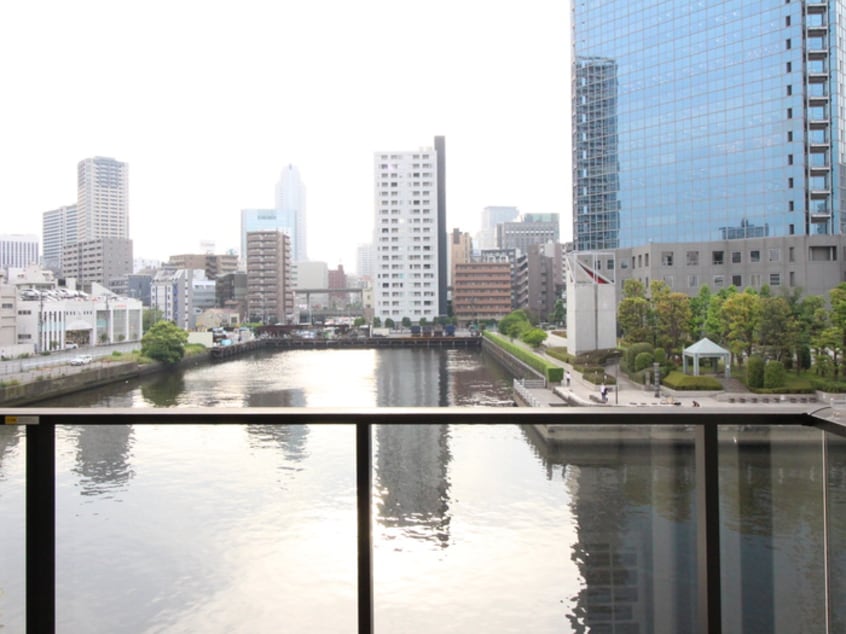 室内からの展望 カナルフロント芝浦